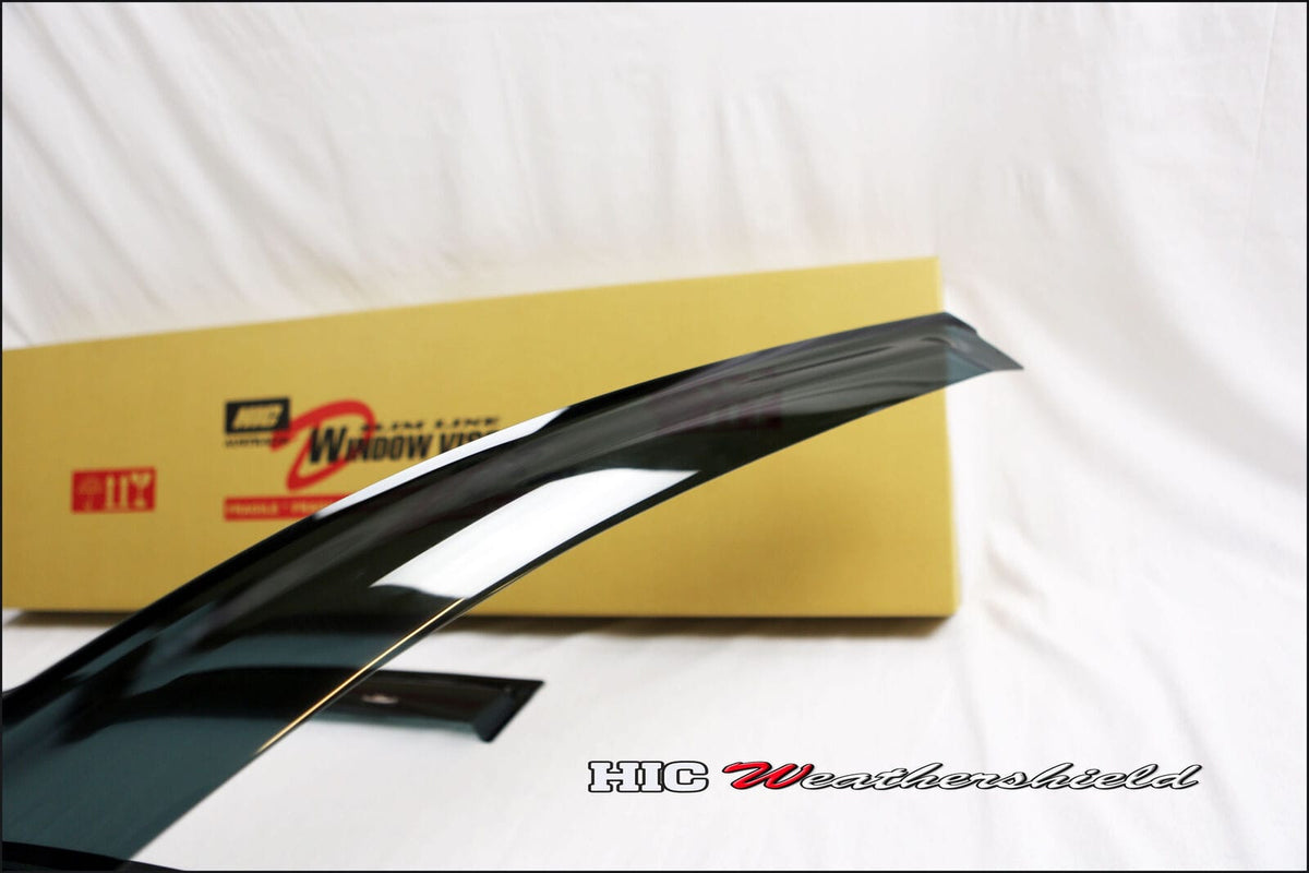 Installed View - Honda CRV RE1 RE2 RE3 RE4 (2006-2012): Premium Window Visors