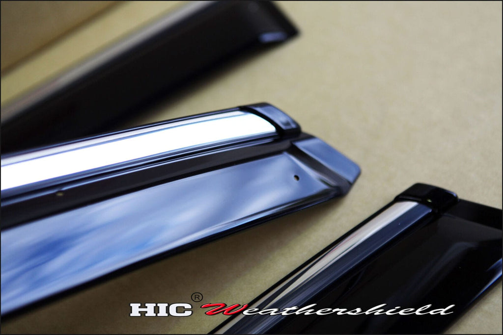 Installed View - Honda CRV RW RT (2017-2021): OEM Style Window Visors
