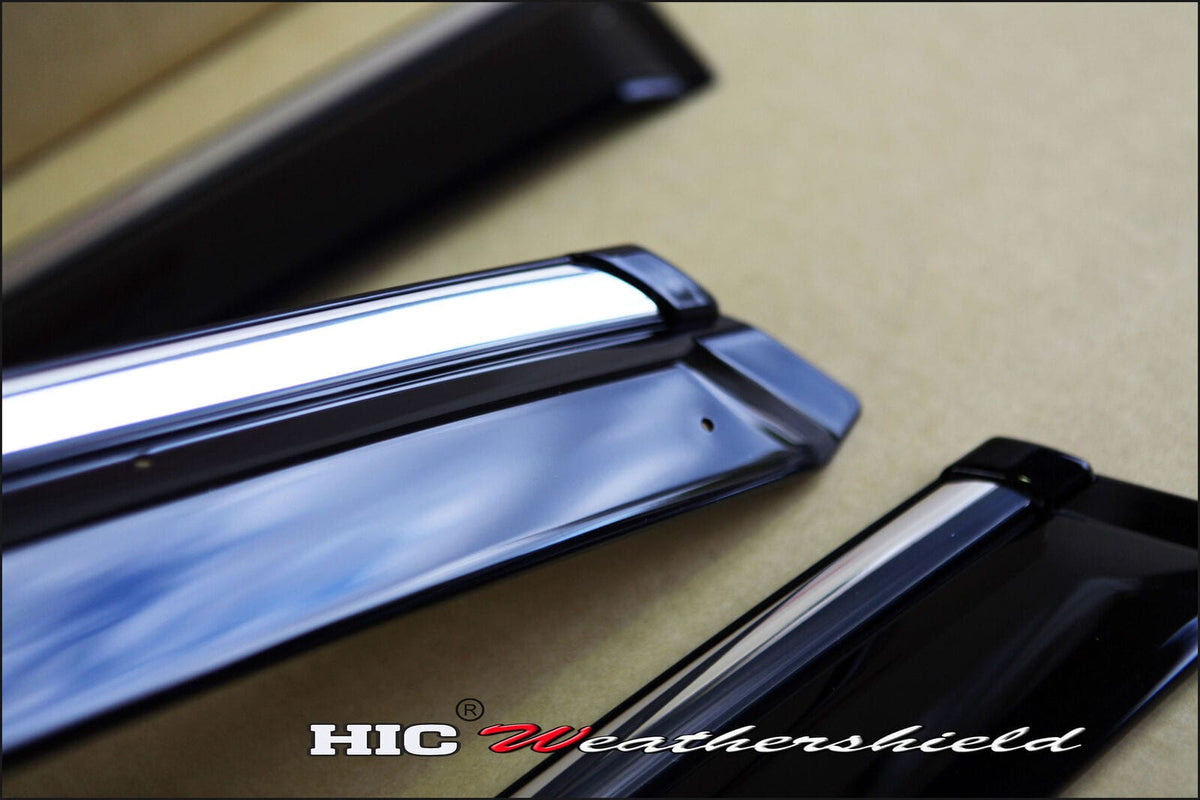 Installed View - Honda CRV RW RT (2017-2021): OEM Style Window Visors