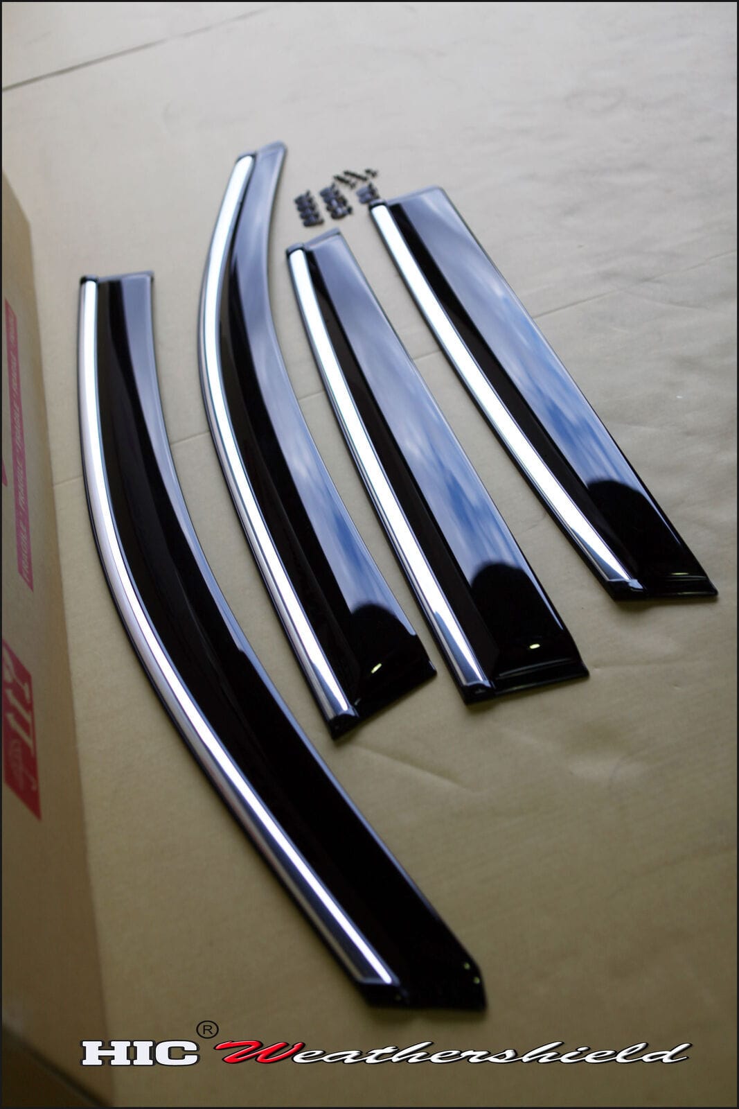 Installed View - Honda CRV RW RT (2017-2021): OEM Style Window Visors