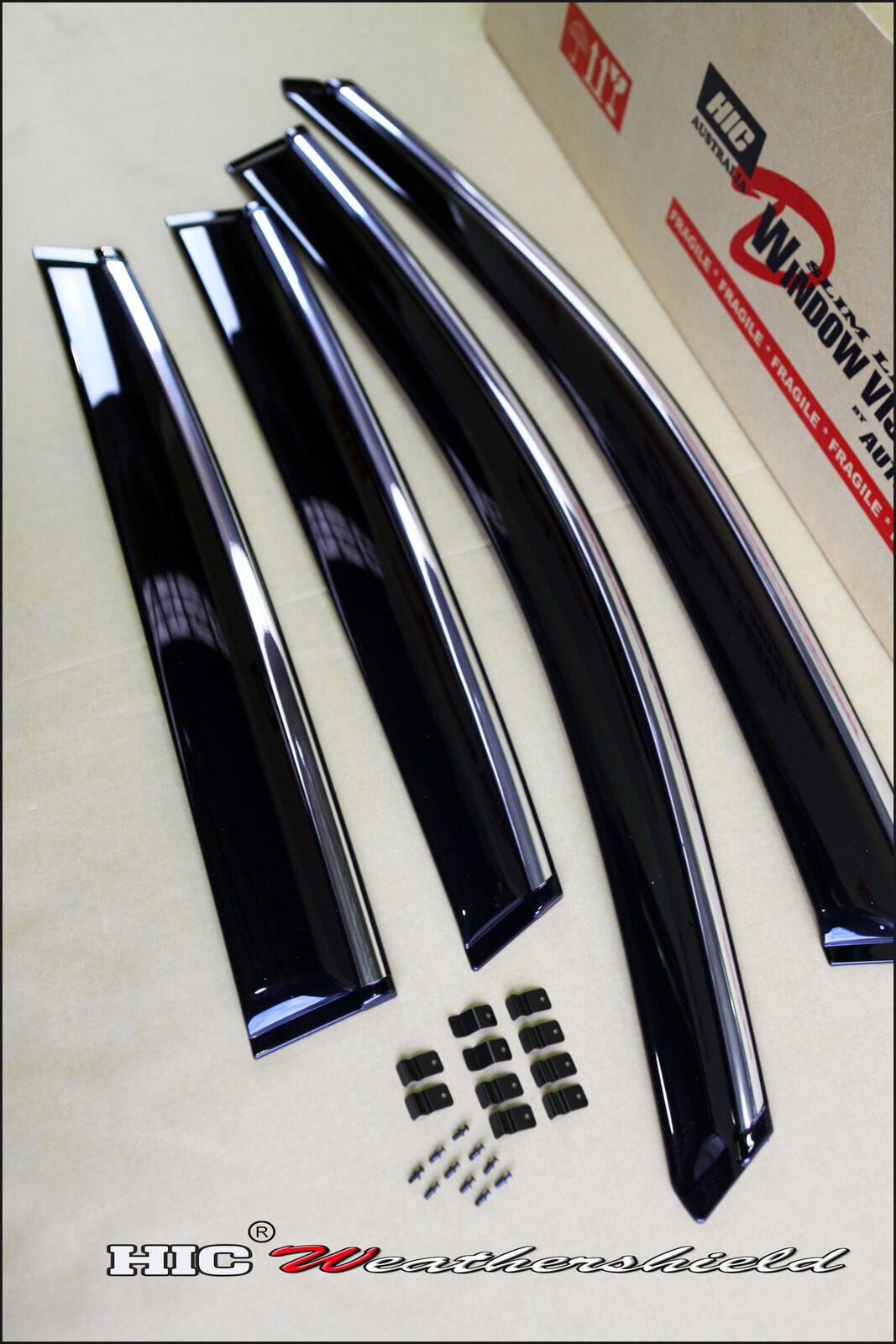 Installed View - Honda CRV RW RT (2017-2021): OEM Style Window Visors