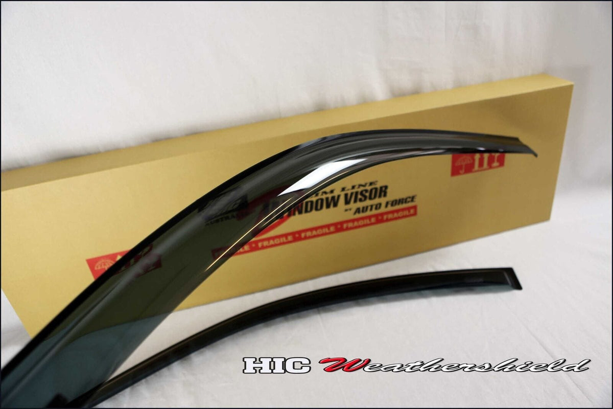 Installed View - Honda Integra DC2 (1994-2001): Premium Window Visors
