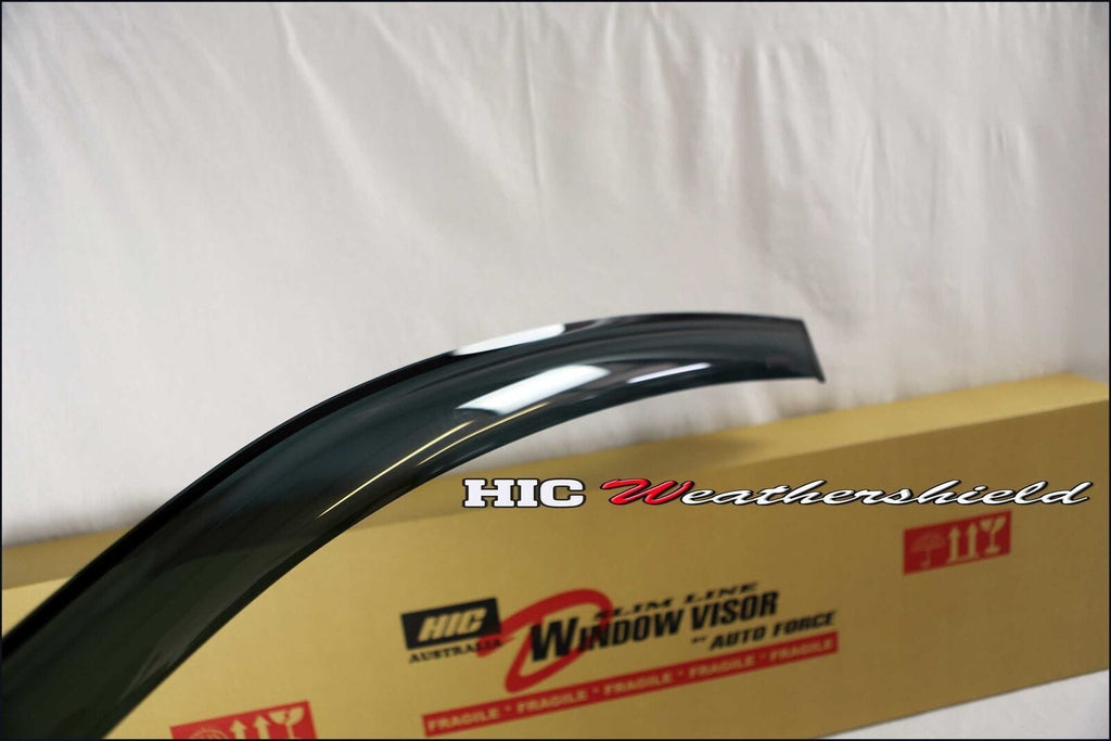 Installed View - Honda Integra DC2 (1994-2001): Premium Window Visors