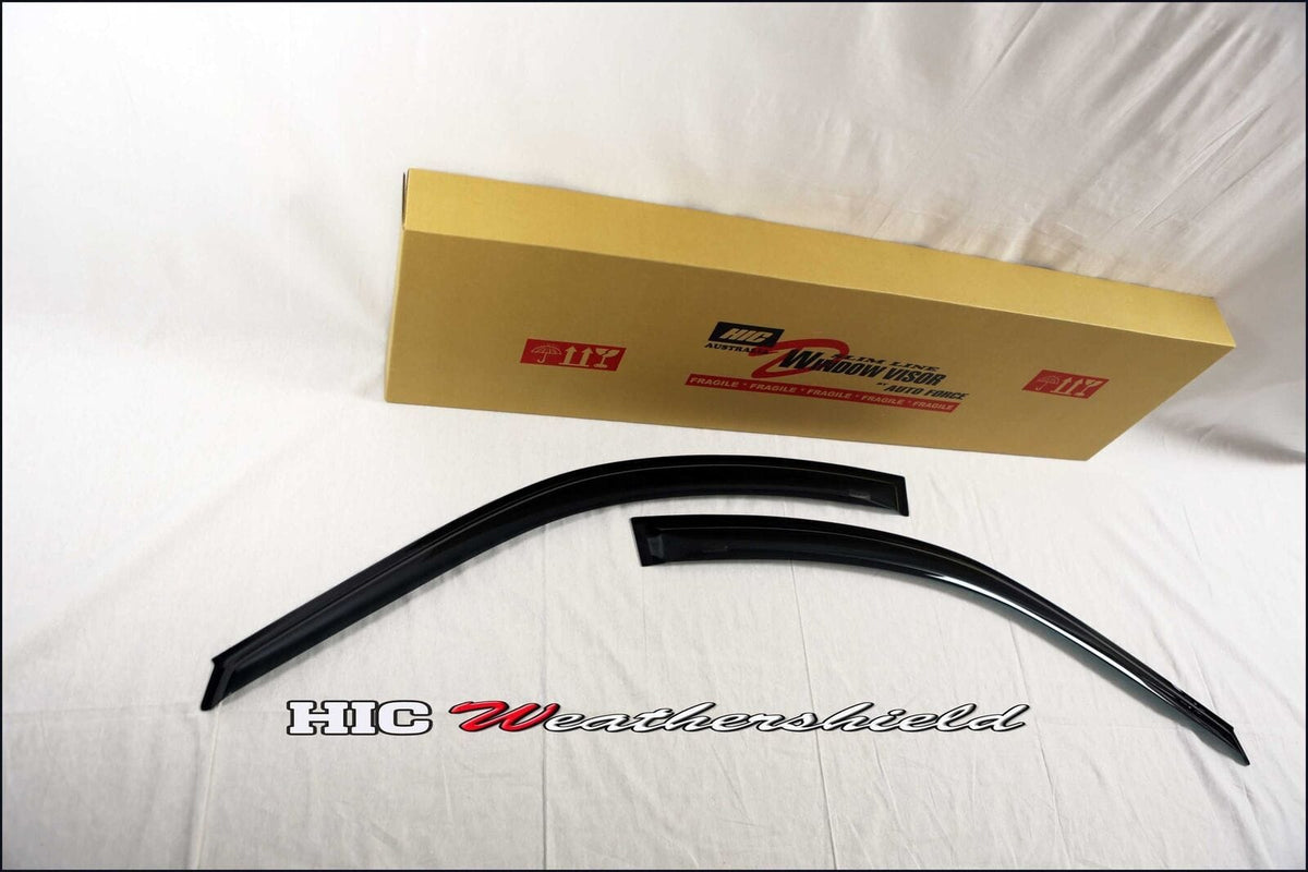 Installed View - Honda Integra DC2 (1994-2001): Premium Window Visors