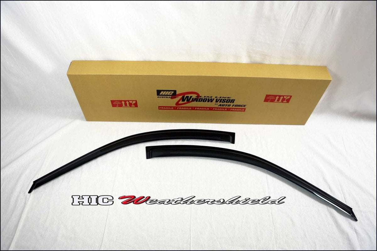 Installed View - Honda Integra DC2 (1994-2001): Premium Window Visors