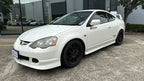 Installed View - Honda Integra DC5 (2002-2006): Premium Window Visors