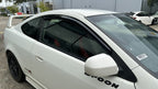 Installed View - Honda Integra DC5 (2002-2006): Premium Window Visors
