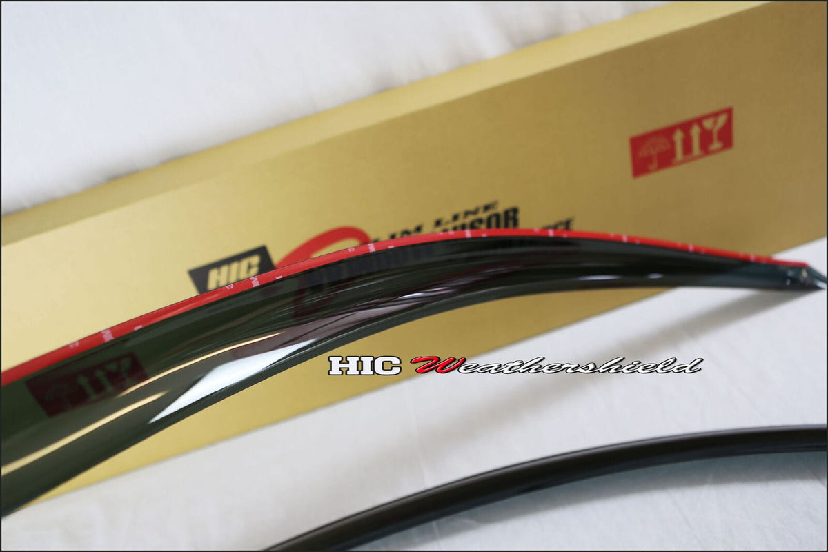 Installed View - Honda Integra DC5 (2002-2006): Premium Window Visors