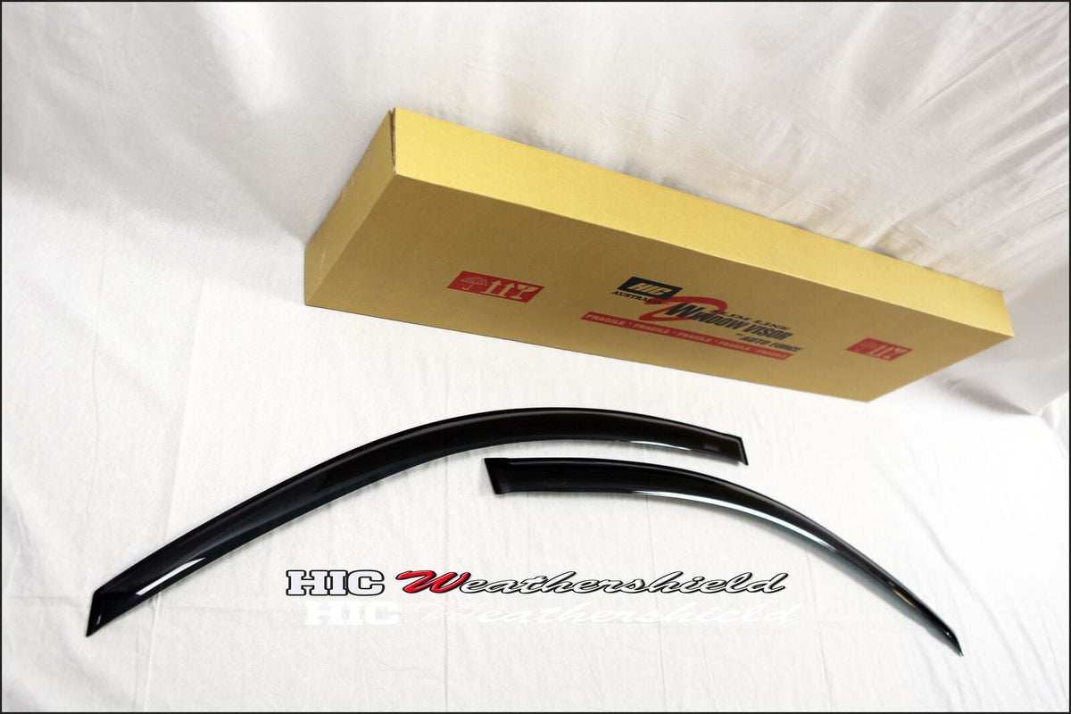Installed View - Honda Integra DC5 (2002-2006): Premium Window Visors