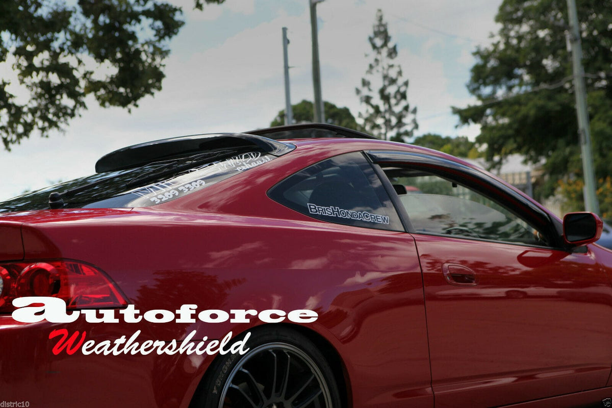 Installed View - Honda Integra DC5 (2002-2006): Premium Window Visors
