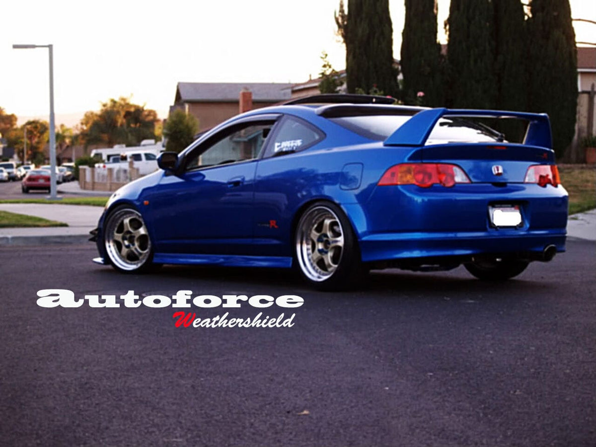 Installed View - Honda Integra DC5 (2002-2006): Premium Window Visors