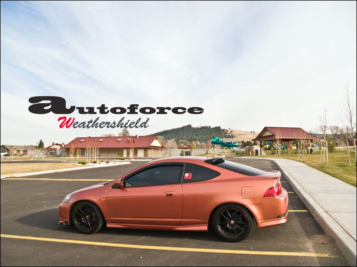 Installed View - Honda Integra DC5 (2002-2006): Premium Window Visors