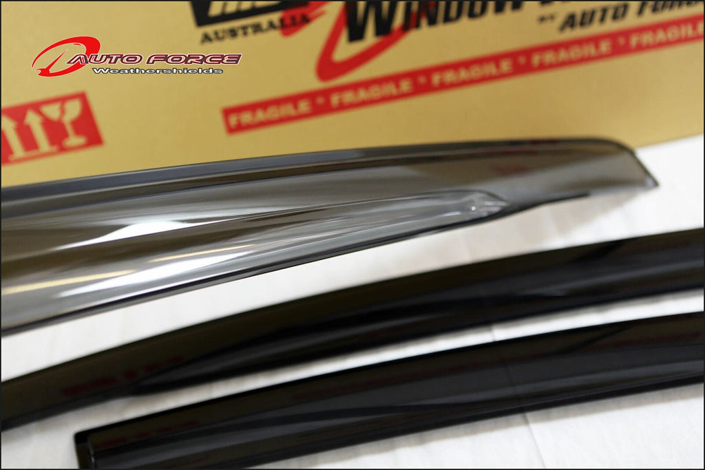 Installed View - Honda Jazz GK5 (2014-2021): Mugen Style Window Visors