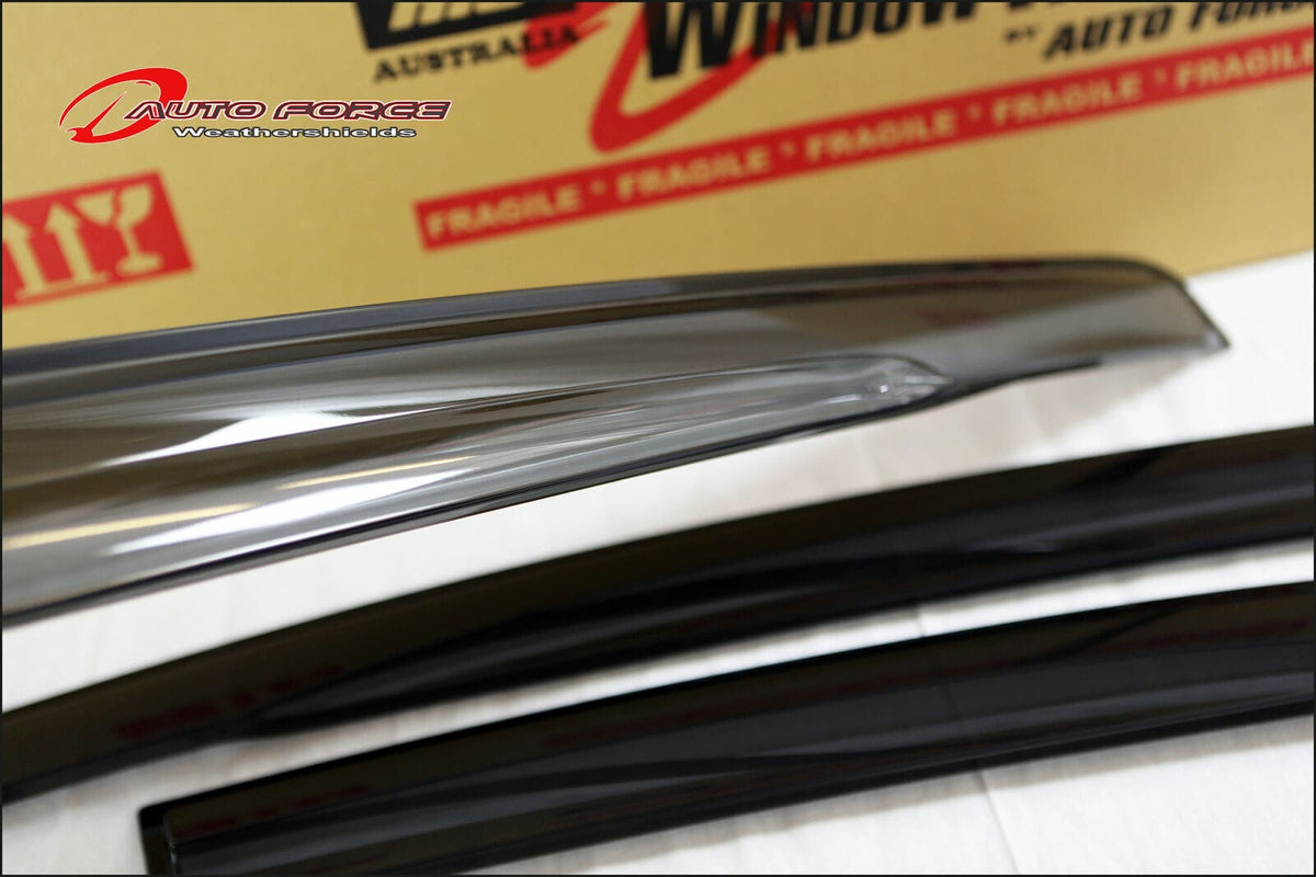 Installed View - Honda Jazz GK5 (2014-2021): Mugen Style Window Visors