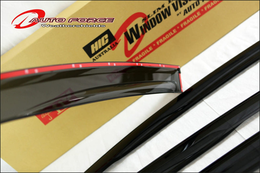 Installed View - Honda Jazz GK5 (2014-2021): Mugen Style Window Visors