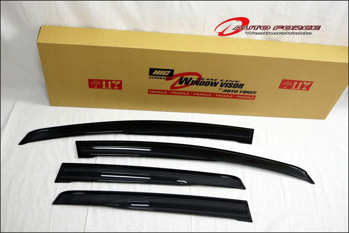 Installed View - Honda Jazz GK5 (2014-2021): Mugen Style Window Visors