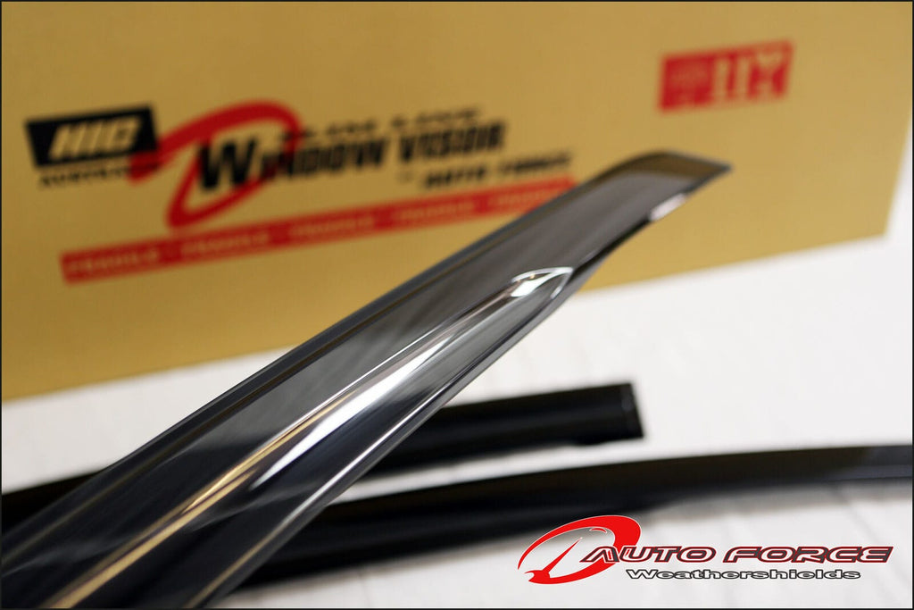 Installed View - Honda Jazz GK5 (2014-2021): Mugen Style Window Visors