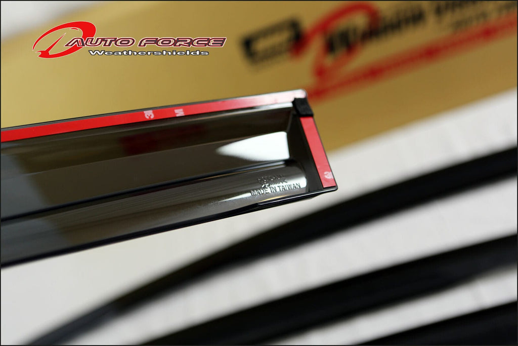 Installed View - Honda Jazz GK5 (2014-2021): Mugen Style Window Visors
