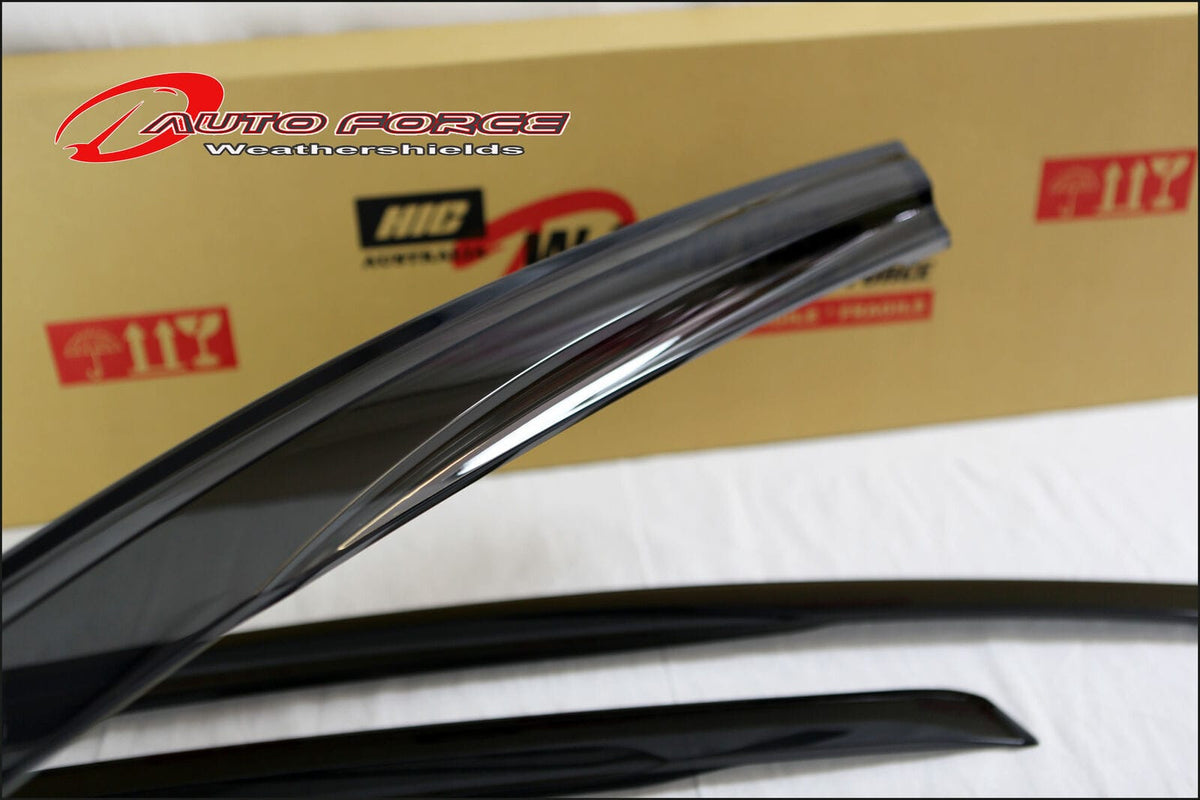 Installed View - Honda Jazz GK5 (2014-2021): Mugen Style Window Visors