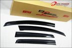Installed View - Honda Jazz GK5 (2014-2021): Mugen Style Window Visors