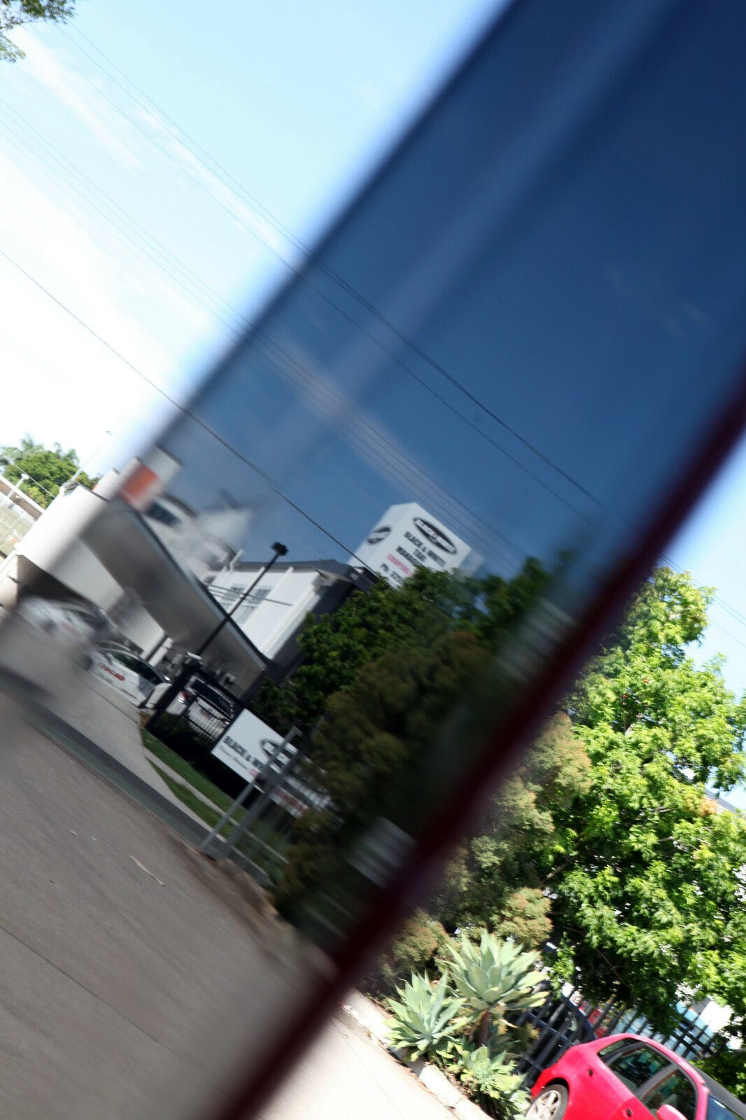 Installed View - Honda Jazz GK5 (2014-2021): Mugen Style Window Visors