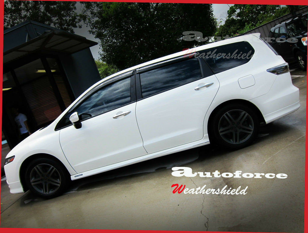 Installed View - Honda Odyssey (2009-2014): Premium Window Visors