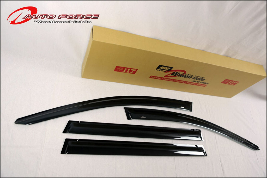 Installed View - Honda Odyssey (2009-2014): Premium Window Visors
