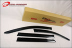 Installed View - Honda Odyssey (2009-2014): Premium Window Visors
