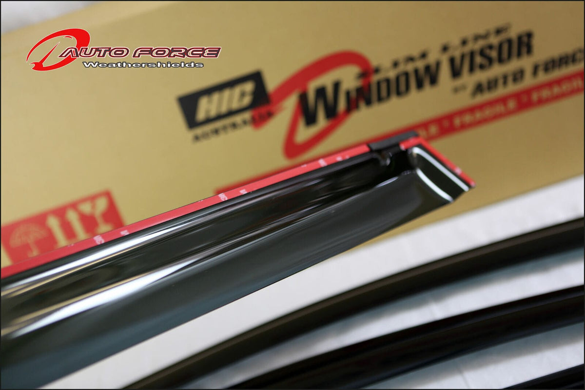 Installed View - Honda Odyssey (2009-2014): Premium Window Visors