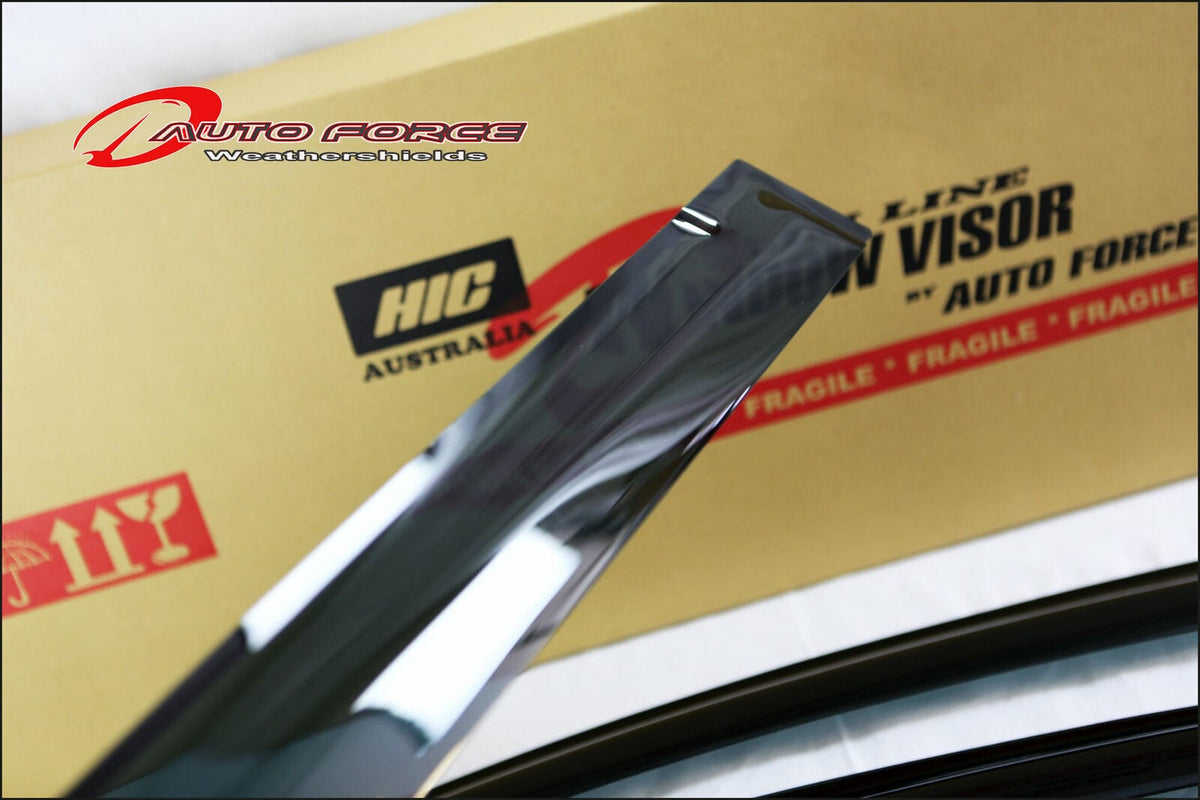 Installed View - Honda Odyssey (2009-2014): Premium Window Visors