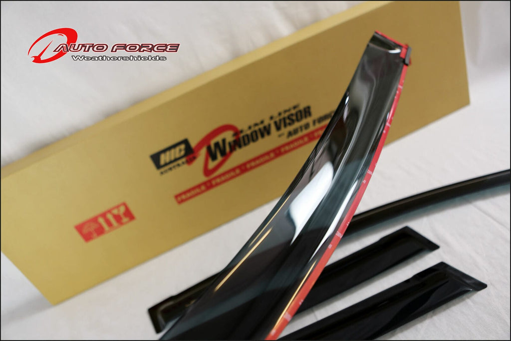 Installed View - Honda Odyssey (2009-2014): Premium Window Visors