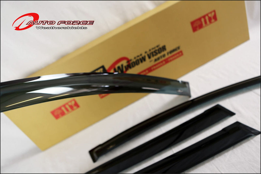 Installed View - Honda Odyssey (2009-2014): Premium Window Visors