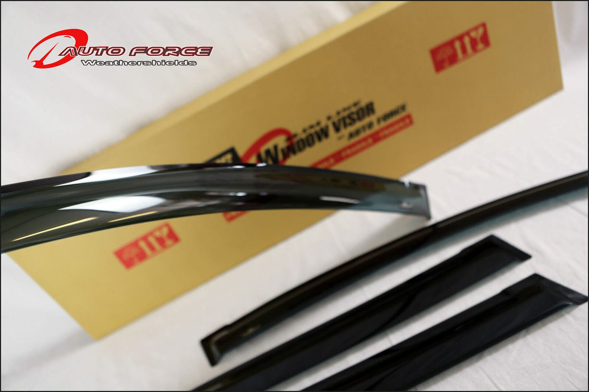 Installed View - Honda Odyssey (2009-2014): Premium Window Visors
