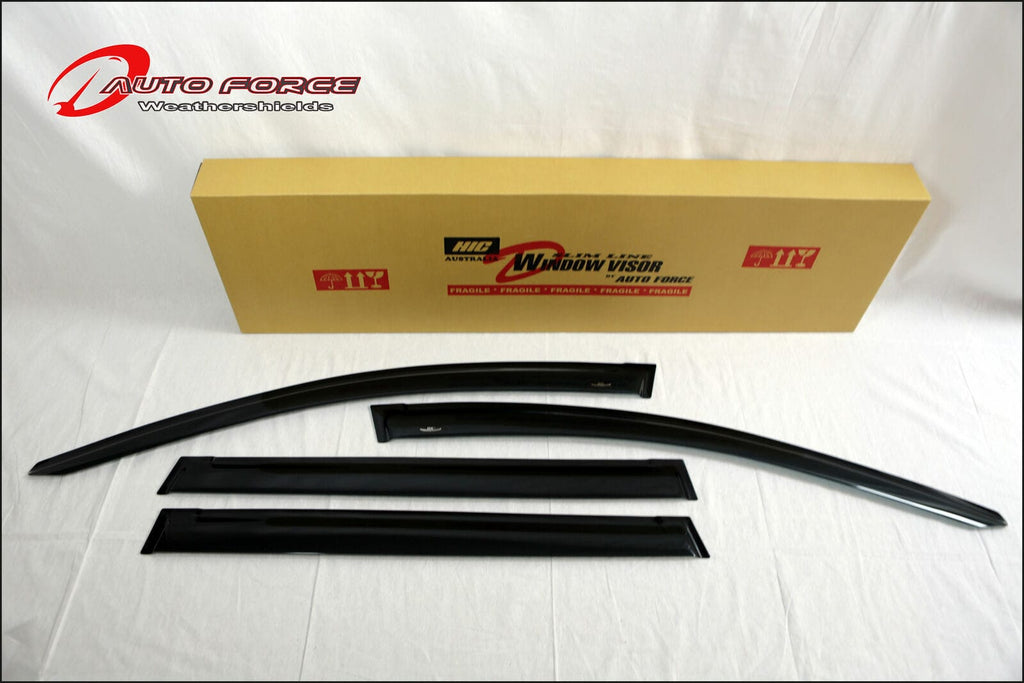 Installed View - Honda Odyssey (2009-2014): Premium Window Visors