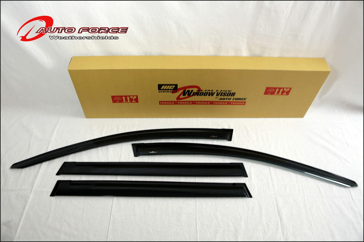 Installed View - Honda Odyssey (2009-2014): Premium Window Visors