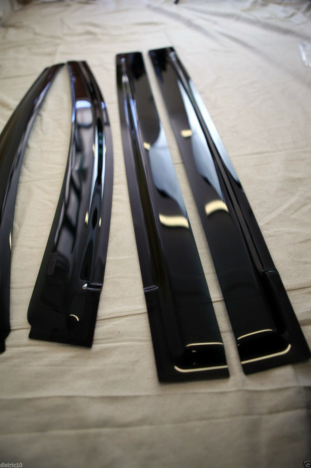 Installed View - Honda Odyssey RC (2014-2019): Premium Window Visors