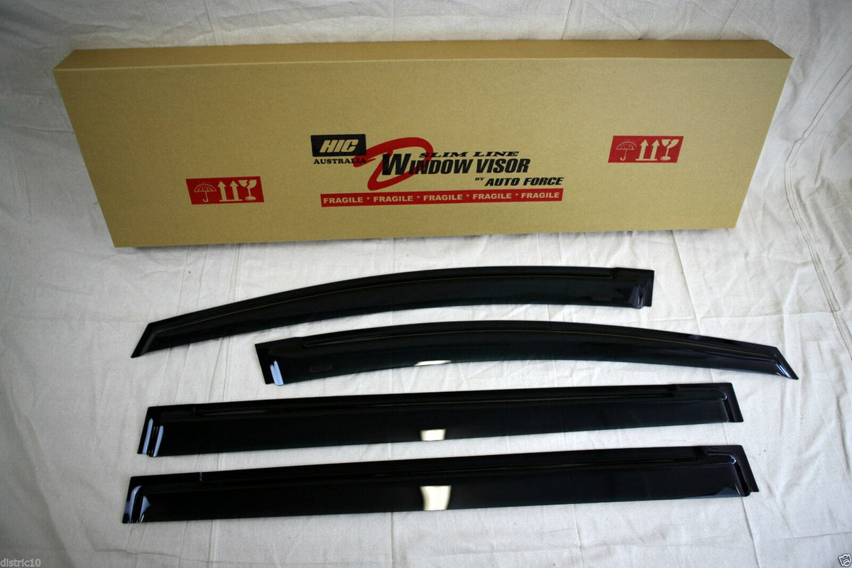 Installed View - Honda Odyssey RC (2014-2019): Premium Window Visors