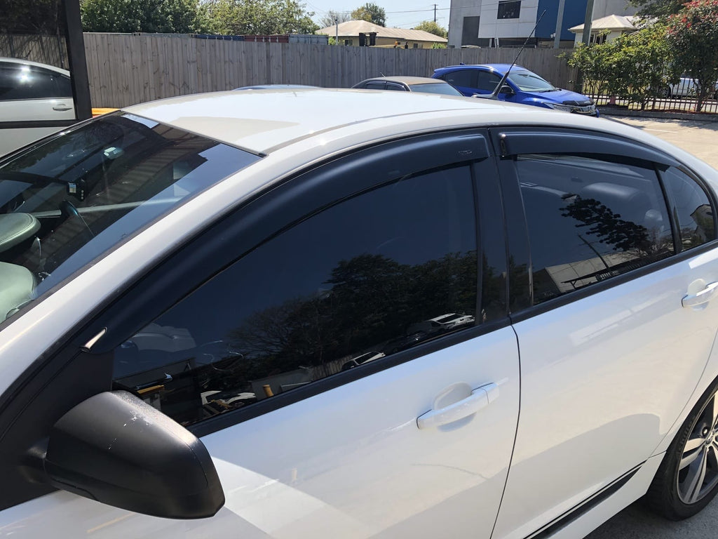 Installed View - HSV Grange E Series WM Sedan (2006-2017): Premium Window Visors