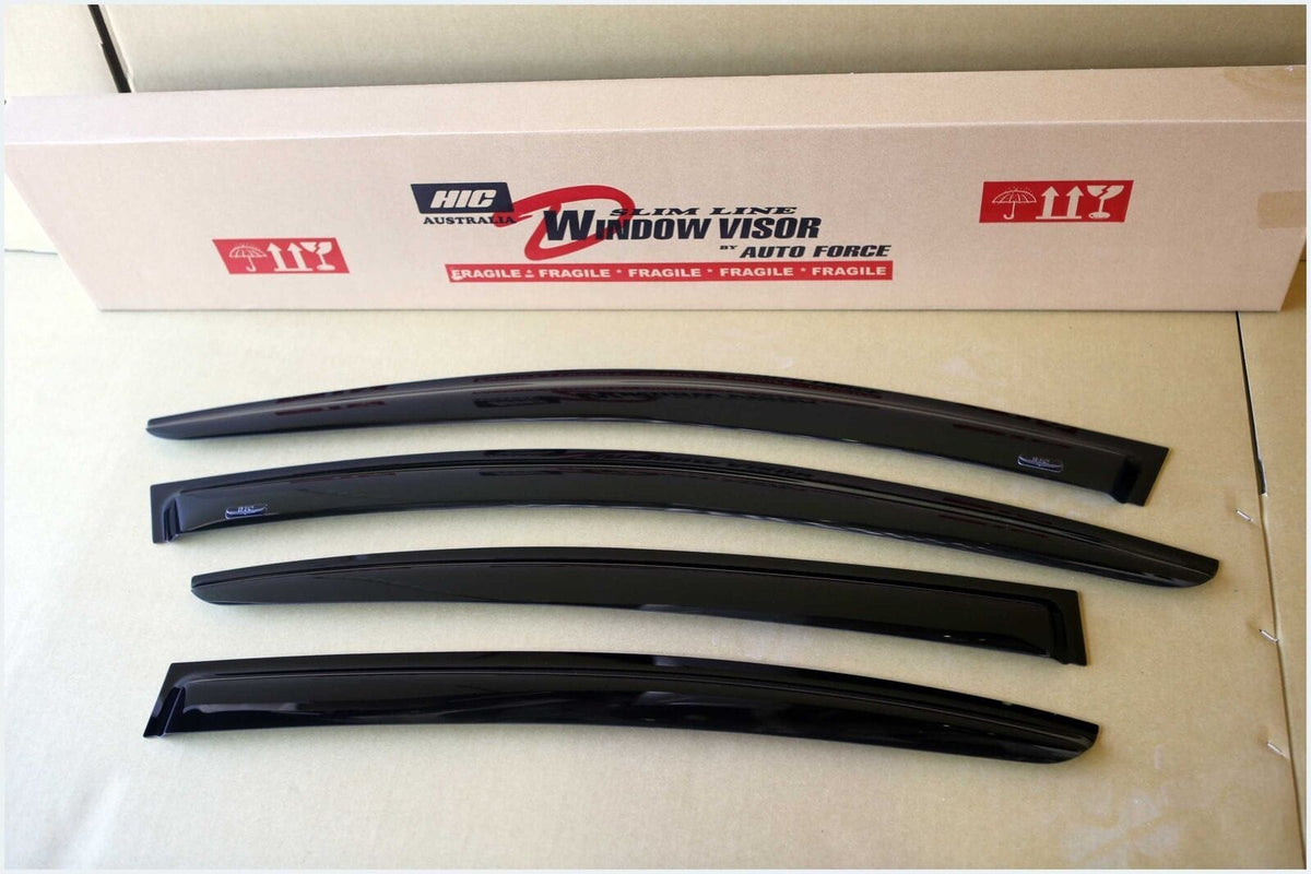 Installed View - HSV Grange E Series WM Sedan (2006-2017): Premium Window Visors