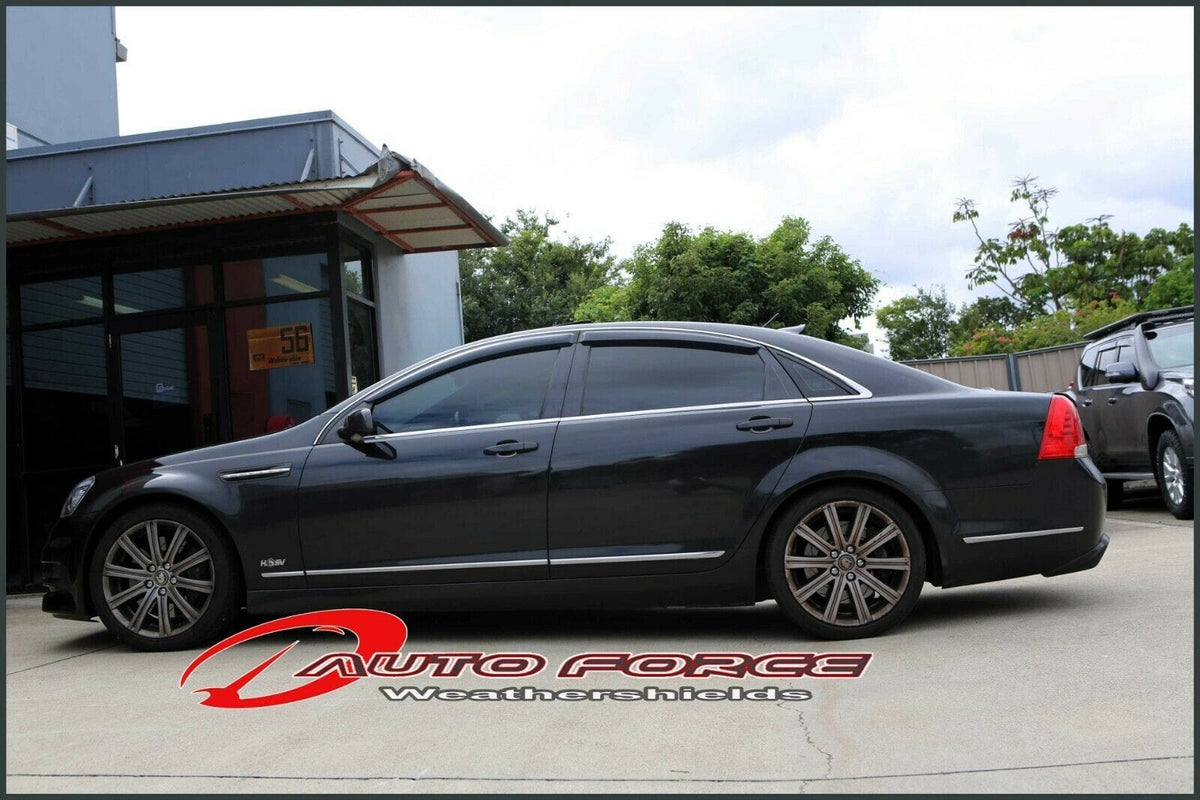 Installed View - HSV Grange E Series WM Sedan (2006-2017): Premium Window Visors