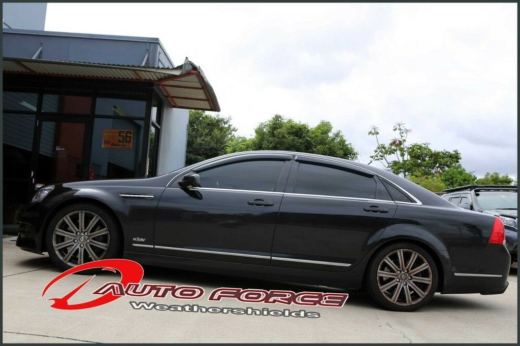Installed View - HSV Grange E Series WM Sedan (2006-2017): Premium Window Visors