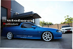 Installed View - HSV VT VX VY VZ Sedan (1997-2006): Premium Window Visors (Front Only)