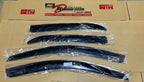 Installed View - Hyundai Elite 5 Door Hatchback (2015-On): Premium Window Visors