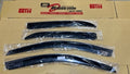 Installed View - Hyundai Elite 5 Door Hatchback (2015-On): Premium Window Visors
