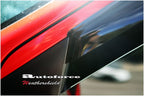 Installed View - Hyundai Getz 3 Door Hatch (2002-2011): Premium Window Visors (Front Only)