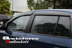 Installed View - Hyundai Getz Hatch (2002-2011): Premium Window Visors