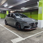 Installed View - Hyundai i30 PD Hatchback (2017-2022): Premium Window Visors