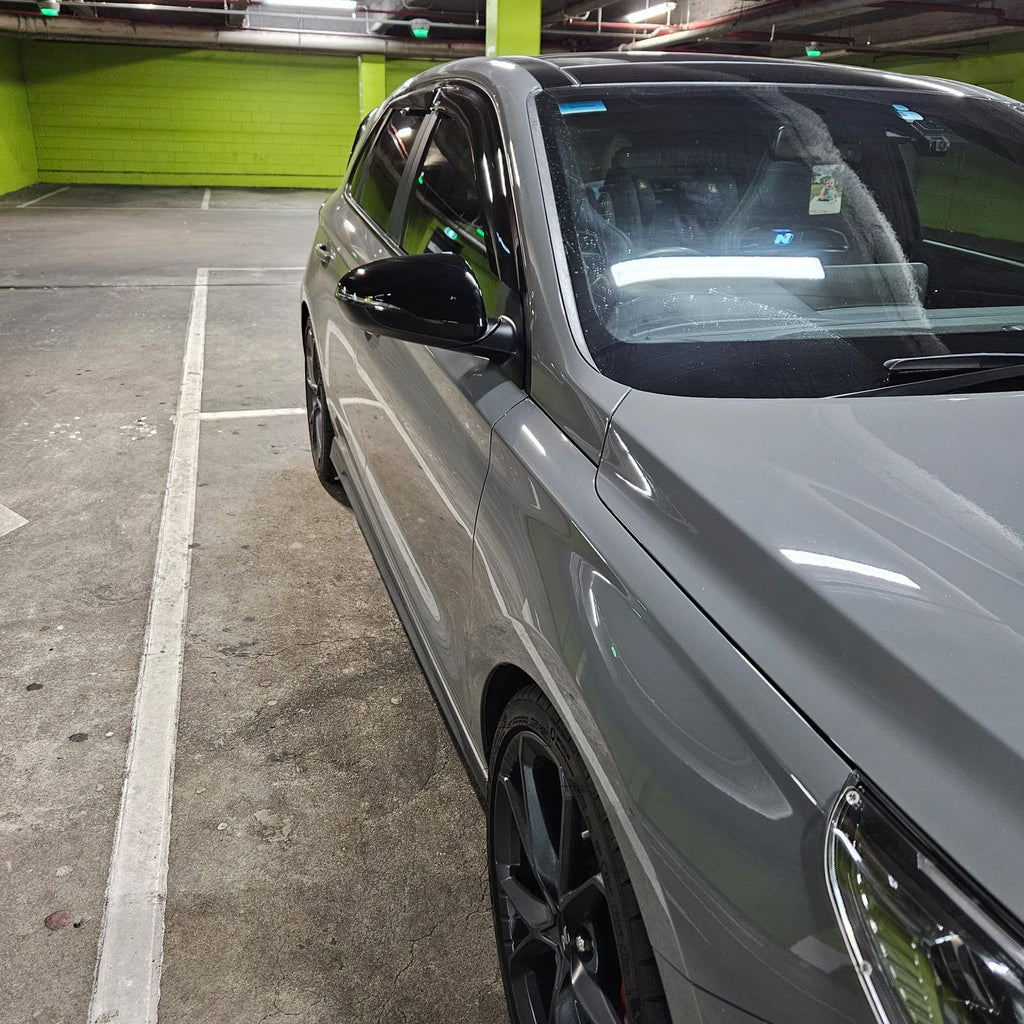 Installed View - Hyundai i30 PD Hatchback (2017-2022): Premium Window Visors