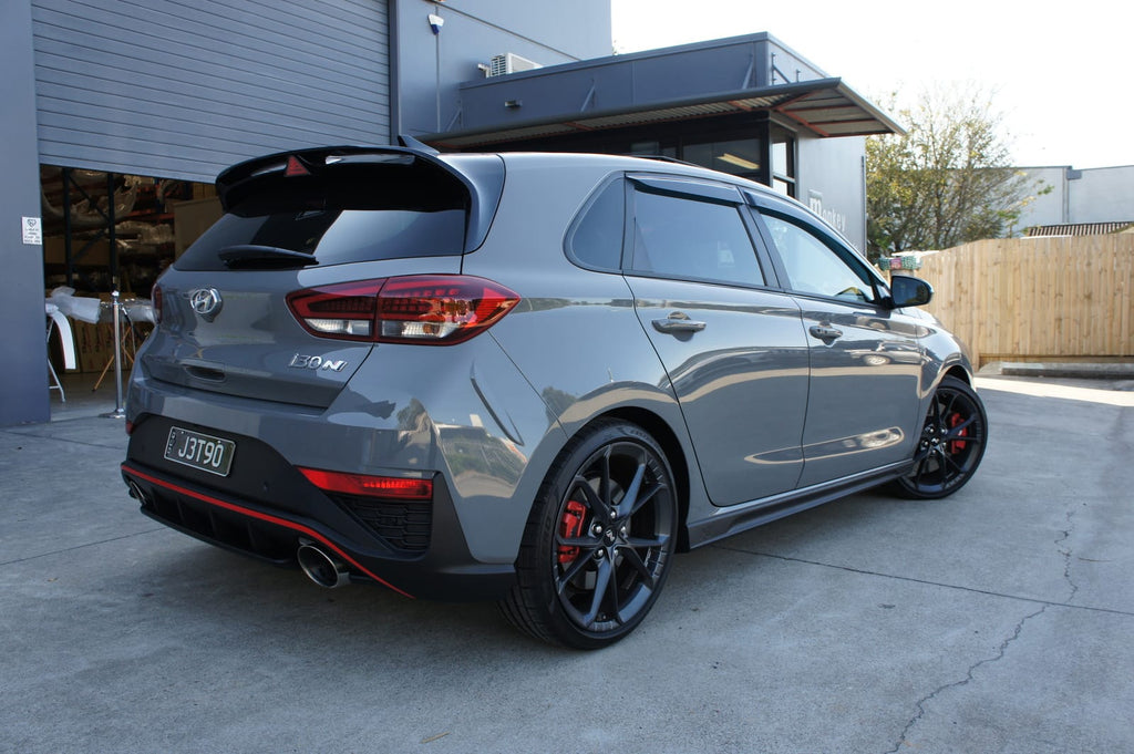 Installed View - Hyundai i30 PD Hatchback (2017-2022): Premium Window Visors