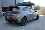 Installed View - Hyundai i30 PD Hatchback (2017-2022): Premium Window Visors